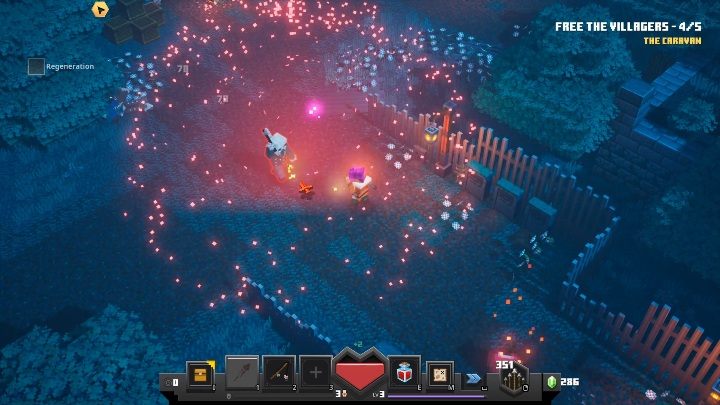 Zdrowie swojej postaci możesz regenerować na kilka sposobów - Minecraft Dungeons: Ilość żyć - Minecraft Dungeons - poradnik do gry