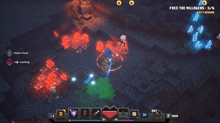 Każdy sekret zapewnia Ci nową pulę przedmiotów, które mogą przydać Ci się w rozgrywce - Minecraft Dungeons: Porady na start - Minecraft Dungeons - poradnik do gry