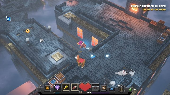 Przewrót to jedna z ciekawszych umiejętności w grze - Minecraft Dungeons: Porady na start - Minecraft Dungeons - poradnik do gry