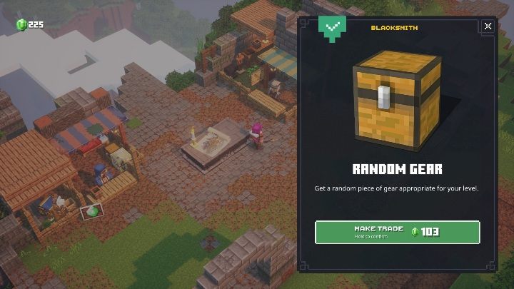 W obozie możesz zakupić rzeczy u handlarzy - Minecraft Dungeons: Porady na start - Minecraft Dungeons - poradnik do gry