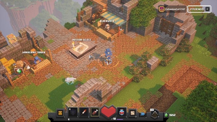 Zbroje oraz bornie możesz również zdobyć u sprzedawców - Minecraft Dungeons: Crafting - jak tworzyć przedmioty? - Minecraft Dungeons - poradnik do gry