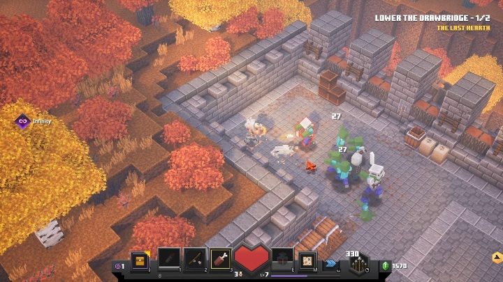 Oczywistym sposobem jest pokonywanie przeciwników - Minecraft Dungeons: Kryształy - jak szybko zarabiać? - Minecraft Dungeons - poradnik do gry