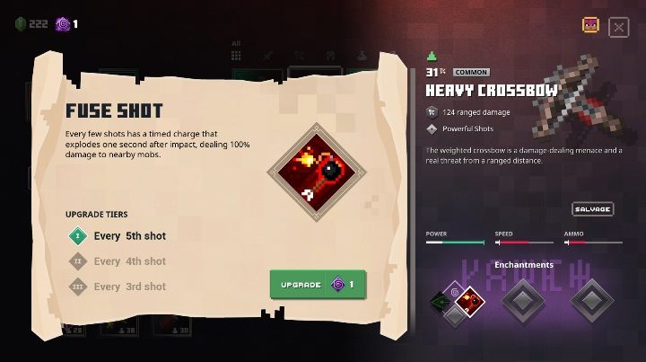 W Minecraft Dungeons możesz zdobywać punkty zaklęć, dzięki którym ulepszysz swój sprzęt - Minecraft Dungeons: Ulepszenie broni - używanie, punkty zaklęć - Minecraft Dungeons - poradnik do gry