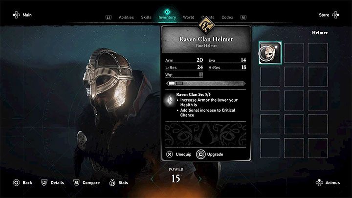 Najważniejszą cechą zestawów przedmiotów jest to, że zakładanie elementów stroju z tego samego zestawu odblokowuje premie do statystyk, które zawsze są widoczne w opisie przedmiotu pod jego nazwą - Assassins Creed Valhalla: Czym są zestawy / sety przedmiotów? - Assassins Creed Valhalla - poradnik do gry