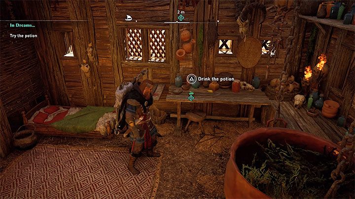 Valka przygotuje dla Eivora eliksir, który pozwala zapaść w sen i przenieść się do Asgardu - Assassins Creed Valhalla: Jak się dostać do Asgard? - Assassins Creed Valhalla - poradnik do gry