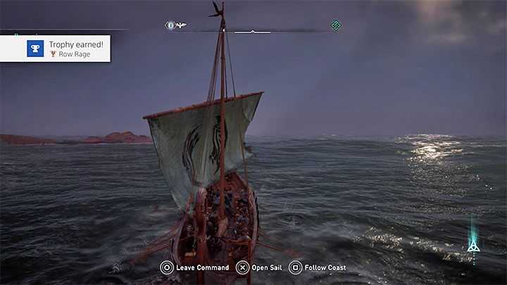 Staraj się jak najszybciej docierać do kolejnych łódek, gdyż niewidoczny licznik 2 minut wystartuje w momencie zniszczenia pierwszej łodzi - Assassins Creed Valhalla: Wiosło to rzemiosło - jak zdobyć trofeum? - Assassins Creed Valhalla - poradnik do gry