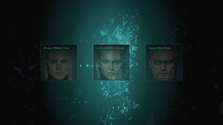 Po dłuższym przerywniku filmowym otrzymasz możliwość wyboru płci głównego bohatera gry Assassins Creed Valhalla - Assassins Creed Valhalla: Prolog - solucja, opis przejścia - Assassins Creed Valhalla - poradnik do gry
