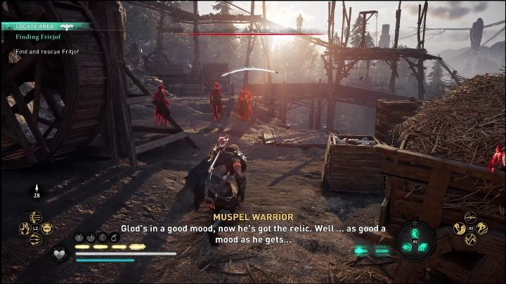 Na wykopaliskach krąży wielu przeciwników - AC Valhalla Świt Ragnaroku: W poszukiwaniu Fritjofa (Finding Fritjof) - solucja, opis przejścia - Assassins Creed Valhalla - poradnik do gry