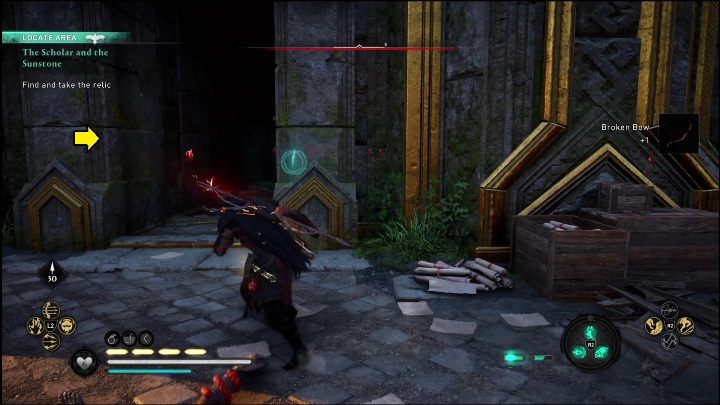 Waszym zadaniem jest dostanie się do wnętrza budynku - AC Valhalla Świt Ragnaroku: Uczony i kamień słoneczny (The Scholar and the Sunstone) - solucja, opis przejścia - Assassins Creed Valhalla - poradnik do gry