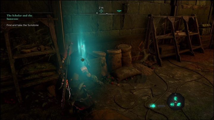 Kamień słoneczny schowany jest jednak w budynku - AC Valhalla Świt Ragnaroku: Uczony i kamień słoneczny (The Scholar and the Sunstone) - solucja, opis przejścia - Assassins Creed Valhalla - poradnik do gry