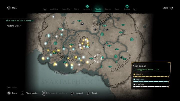 Cała misja zaczyna się od dotarcia do Uldur - AC Valhalla Świt Ragnaroku: Skarbiec starożytnych (The Vault of the Ancients ) - solucja, opis przejścia - Assassins Creed Valhalla - poradnik do gry