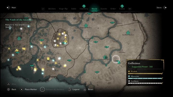 Po walce z Sinmarą przenieście się do schroniska - AC Valhalla Świt Ragnaroku: Skarbiec starożytnych (The Vault of the Ancients ) - solucja, opis przejścia - Assassins Creed Valhalla - poradnik do gry