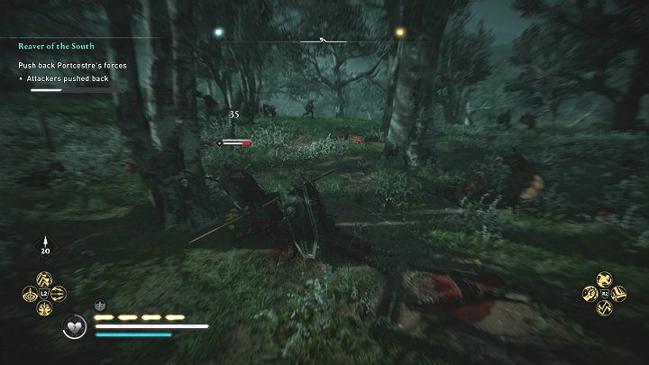 Saksońskie wojsko stacjonujące w Portcestre zaatakuje obóz i wraz z pozostałymi będziesz musiał stanąć do walki - Assassins Creed Valhalla: Pogromca Południa/Reaver of the South - solucja - Assassins Creed Valhalla - poradnik do gry