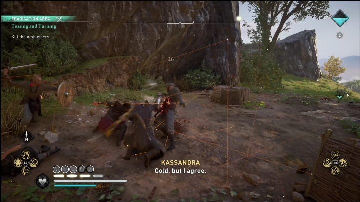 Na zewnątrz zaatakują Was jednak przeciwnicy - AC Valhalla Crossover Stories: Nocne majaki - solucja - Assassins Creed Valhalla - poradnik do gry