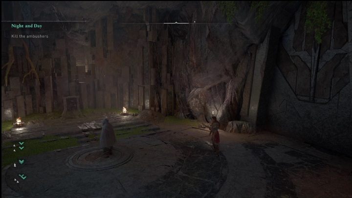 W środku zobaczycie puste ścinany, z którymi nic nie możecie zrobić - AC Valhalla Crossover Stories: Noc i dzień - solucja - Assassins Creed Valhalla - poradnik do gry