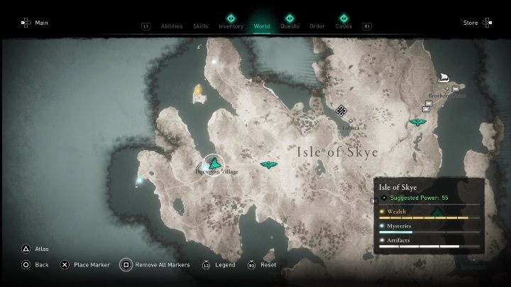 Tę misję zaczniecie w zachodniej części wyspy - AC Valhalla Crossover Stories: Napój Piktów - solucja - Assassins Creed Valhalla - poradnik do gry