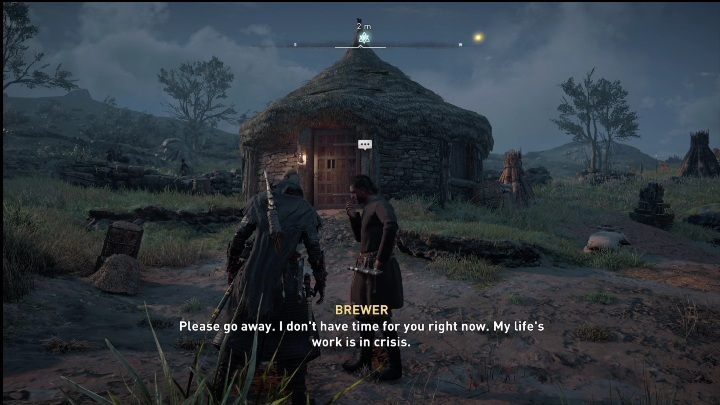 Na starcie porozmawiajcie z nim, to rozpocznie zadanie - AC Valhalla Crossover Stories: Napój Piktów - solucja - Assassins Creed Valhalla - poradnik do gry