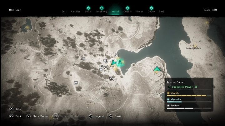 4 - AC Valhalla Crossover Stories: Karta niesiona wiatrem - Isle of Skye, lokacje - Assassins Creed Valhalla - poradnik do gry