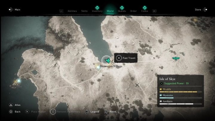 6 - AC Valhalla Crossover Stories: Karta niesiona wiatrem - Isle of Skye, lokacje - Assassins Creed Valhalla - poradnik do gry