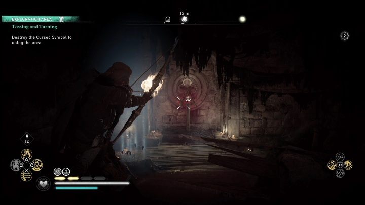 Lokalizacja totemu: totem zamknięty jest za dwoma zagruzowanymi ścianami - AC Valhalla Crossover Stories: Przeklęty symbol - Isle of Skye, lokacja - Assassins Creed Valhalla - poradnik do gry