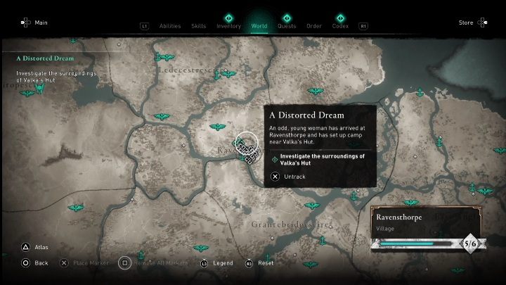 Warto zaznaczyć, że to zadanie pojawia się dopiero, gdy macie - AC Valhalla Crossover Stories: Niespokojny sen - solucja - Assassins Creed Valhalla - poradnik do gry