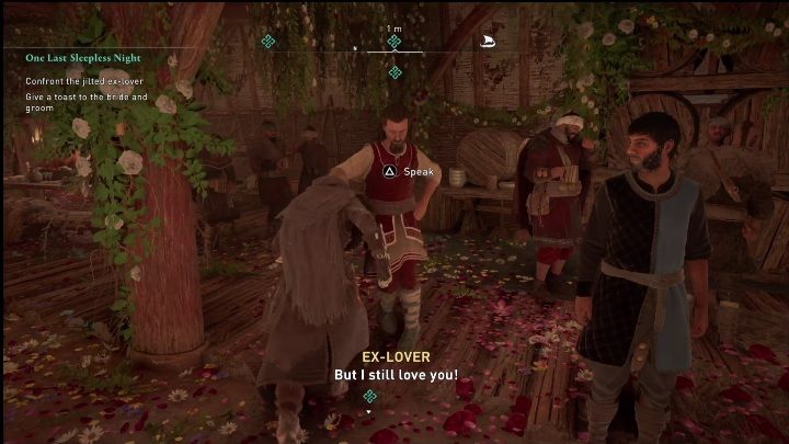 Kolejne zadanie to pyskówka - AC Valhalla Crossover Stories: Ostatnia bezsenna noc - solucja - Assassins Creed Valhalla - poradnik do gry