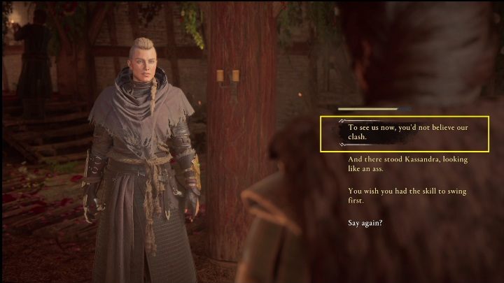 Pyskówki nie musicie wygrywać - AC Valhalla Crossover Stories: Ostatnia bezsenna noc - solucja - Assassins Creed Valhalla - poradnik do gry