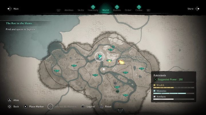 1 - AC Valhalla Oblężenie Paryża: Kopiec, Amienois - sekrety, lokacje - Assassins Creed Valhalla - poradnik do gry