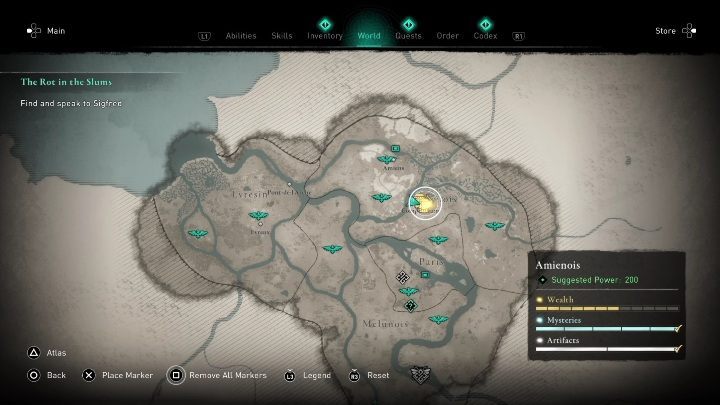 3 - AC Valhalla Oblężenie Paryża: Uczone księgi (zdolności), Amienois - sekrety - Assassins Creed Valhalla - poradnik do gry