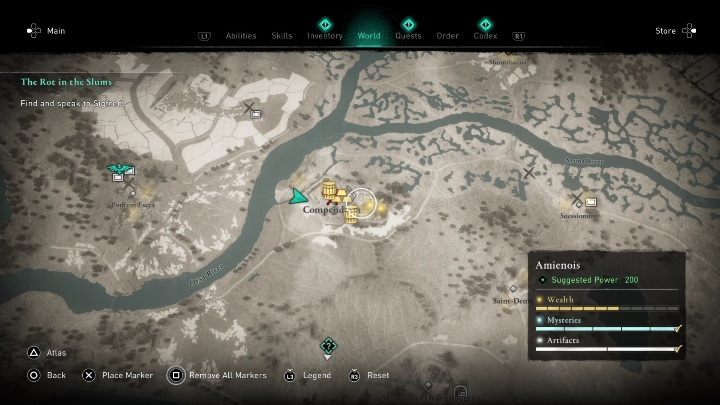 Umiejętność Złoty płomień (Golden Flame) znajdziecie w miejscu rajdu - AC Valhalla Oblężenie Paryża: Uczone księgi (zdolności), Amienois - sekrety - Assassins Creed Valhalla - poradnik do gry