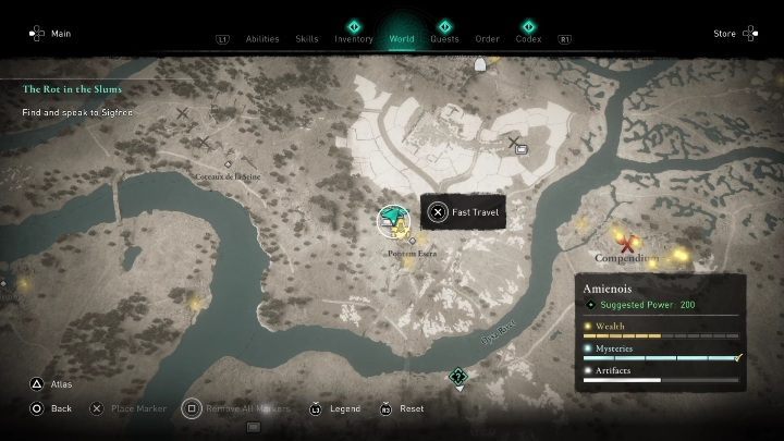 Tę skrzynie znajdziecie w Pontem Esera - AC Valhalla Oblężenie Paryża: Wyposażenie, Amienois - sekrety, lokacje - Assassins Creed Valhalla - poradnik do gry