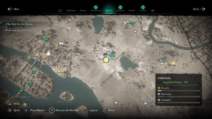 Rzymskie wykopaliska (Roman Excavations) znajdziecie w Ruinach Champlieu (Champlieu Ruins) - AC Valhalla Oblężenie Paryża: Rzymskie wykopaliska, Amienois - sekrety, lokacje - Assassins Creed Valhalla - poradnik do gry