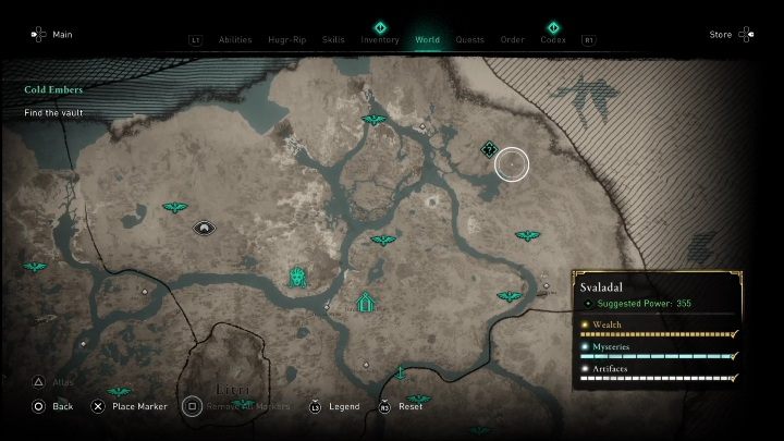 To zadanie rozpocznie się zaraz po zakończeniu misji Córka watażki - AC Valhalla Świt Ragnaroku: Zimny żar (Cold Embers) - solucja, opis przejścia - Assassins Creed Valhalla - poradnik do gry