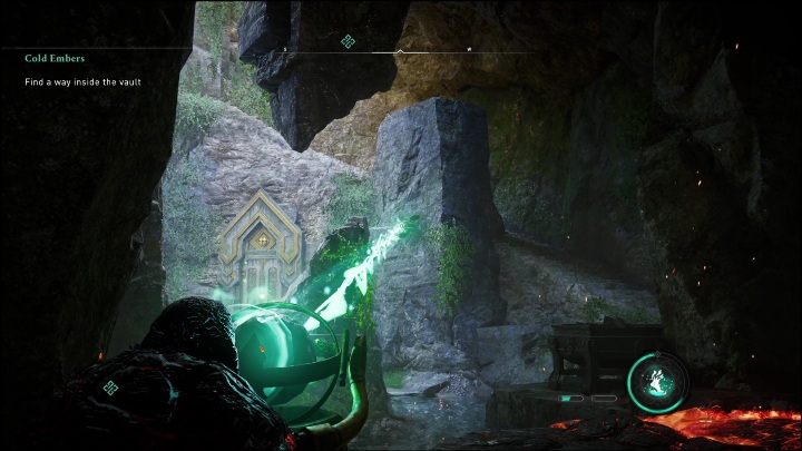 Będąc już na terenie skarbca zauważycie, że jego drzwi są zamknięte - AC Valhalla Świt Ragnaroku: Zimny żar (Cold Embers) - solucja, opis przejścia - Assassins Creed Valhalla - poradnik do gry