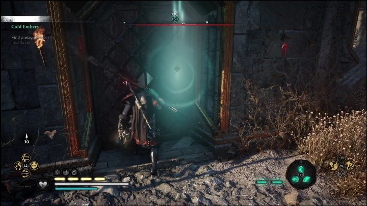 Na miejscu dotrzecie na teren wroga - AC Valhalla Świt Ragnaroku: Zimny żar (Cold Embers) - solucja, opis przejścia - Assassins Creed Valhalla - poradnik do gry