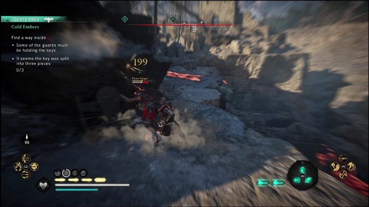 Aby dostać się do warsztatu potrzebujecie klucza - AC Valhalla Świt Ragnaroku: Zimny żar (Cold Embers) - solucja, opis przejścia - Assassins Creed Valhalla - poradnik do gry