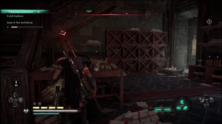 W warsztacie musicie sprawdzić kilka rzeczy - AC Valhalla Świt Ragnaroku: Zimny żar (Cold Embers) - solucja, opis przejścia - Assassins Creed Valhalla - poradnik do gry