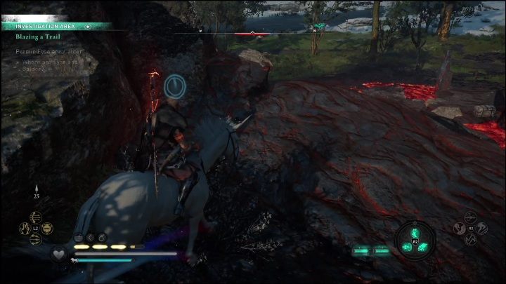 Zadanie to polega na podążaniu śladami Eysy i Caldera - AC Valhalla Świt Ragnaroku: Wypalanie ścieżki (Blazing a Trail) - opis przejścia - Assassins Creed Valhalla - poradnik do gry