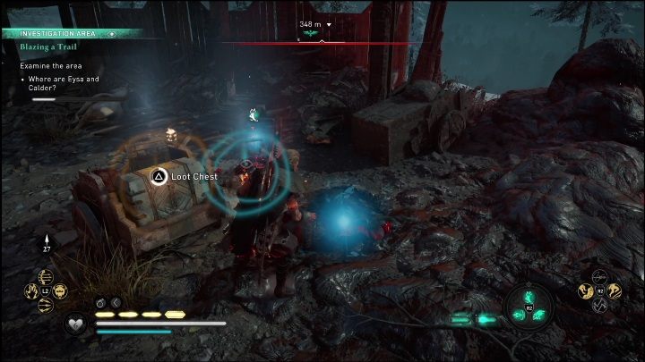 Tym razem dotrzecie do lokacji, w której przebywają wrogowie - AC Valhalla Świt Ragnaroku: Wypalanie ścieżki (Blazing a Trail) - opis przejścia - Assassins Creed Valhalla - poradnik do gry