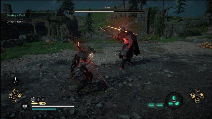 Zbadanie Eysy sprawi, że Calder stanie z wami do walki - AC Valhalla Świt Ragnaroku: Wypalanie ścieżki (Blazing a Trail) - opis przejścia - Assassins Creed Valhalla - poradnik do gry