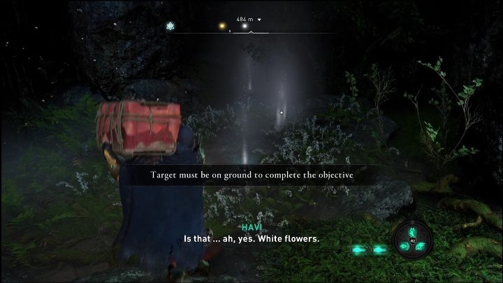 Musicie wziąć przygotowane przez niego rzeczy i zanieść je pod wodospad - AC Valhalla Świt Ragnaroku: Vangrinn - wydarzenia w świecie gry - Assassins Creed Valhalla - poradnik do gry