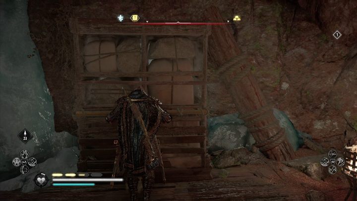 Do dalszej części lokacji prowadzi przejście, które ukryte jest za półką - Assassins Creed Valhalla: Zdolności - Snotinghamscire, sekrety, lokacje - Assassins Creed Valhalla - poradnik do gry