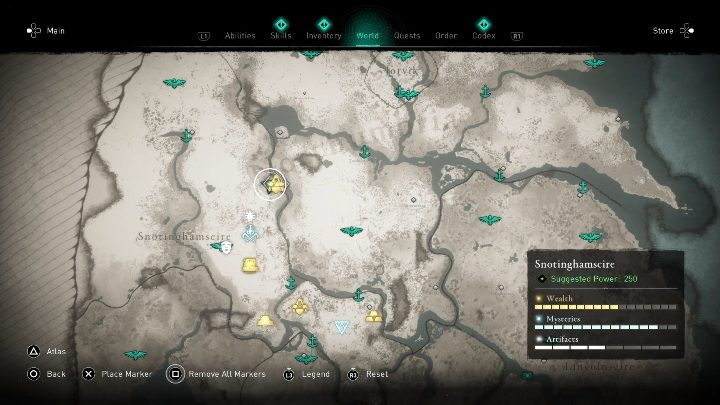 Tę skrzynie znajdziesz w obozowisku wroga - Kryjówka Loch Clunbre - Assassins Creed Valhalla: Wyposażenie - Snotinghamscire, sekrety, lokacje - Assassins Creed Valhalla - poradnik do gry