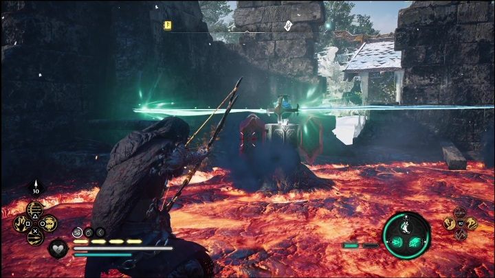 Aby dostać się do księgi musicie skierować wiązki światła tak, aby ostatecznie dotarły do punktu nad drzwiami - AC Valhalla Świt Ragnaroku: Zdolności (Vangrinn) - lista wszystkich - Assassins Creed Valhalla - poradnik do gry