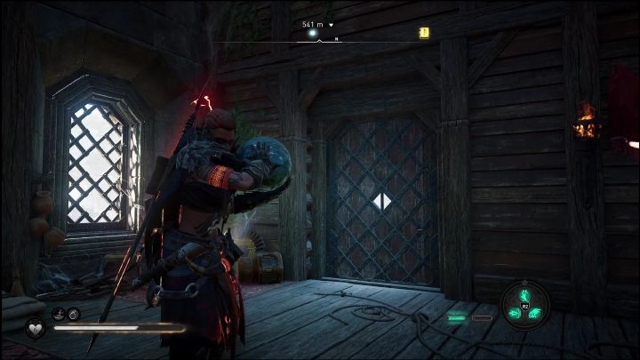 Następnie wejdźcie na kamienną ścianę i spójrzcie w okno za kratami - AC Valhalla Świt Ragnaroku: Zdolności (Vangrinn) - lista wszystkich - Assassins Creed Valhalla - poradnik do gry