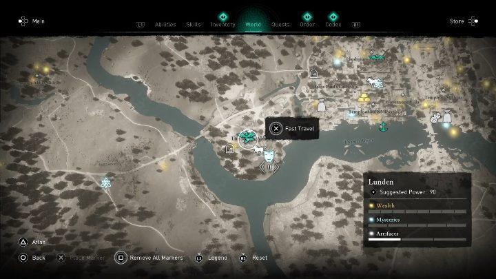 Lokacja: w południowej części miasta - Assassins Creed Valhalla: Karta niesiona wiatrem - Lunden, sekrety, lokacje - Assassins Creed Valhalla - poradnik do gry