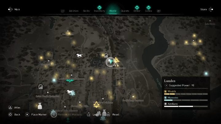 Lokacja: we wschodniej części miasta - Assassins Creed Valhalla: Karta niesiona wiatrem - Lunden, sekrety, lokacje - Assassins Creed Valhalla - poradnik do gry