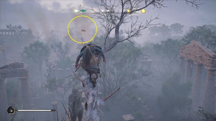 Początek: na drzewie, zaraz koło muru wokół miasta - Assassins Creed Valhalla: Karta niesiona wiatrem - Lunden, sekrety, lokacje - Assassins Creed Valhalla - poradnik do gry