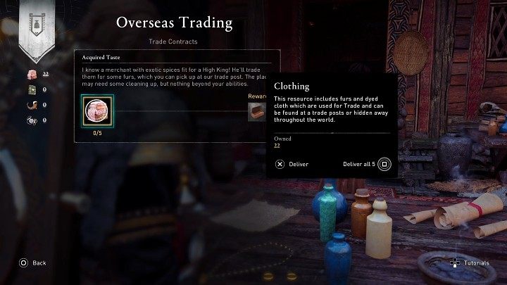 Odbierzcie ze skrzyni futra przesłane przez placówkę handlową Rathford, a następnie porozmawiajcie z Azar i wymieńcie je na prezent dla Flanna - AC Valhalla Gniew Druidów: Wsparcie dla Rathdown/Rathdown Build Up - solucja - Assassins Creed Valhalla - poradnik do gry