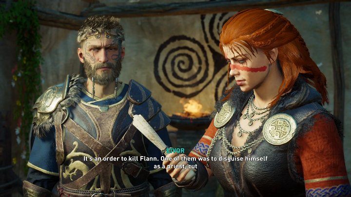 Wróćcie do Ciary i przekażcie jej list, który znaleźliście przy ciele martwego bandyty - AC Valhalla Gniew Druidów: Flann, władca całej Irlandii - solucja - Assassins Creed Valhalla - poradnik do gry